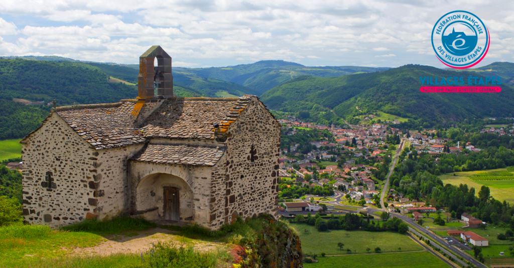 Massiac (Cantal) : Village étape au bord de l'A75 en Auvergne