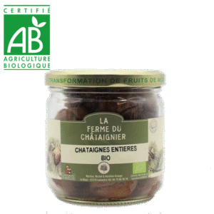 Châtaignes bio cuites nature