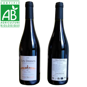 vin rouge bio AOC Côtes d'Auvergne Les Dômes d'Yvan Bernard