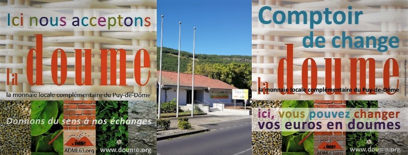 magasin de Producteurs en Auvergne - paiement avec la doume