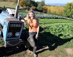 Maraîchage en agriculture biologique en Auvergne : Sandy Laurore
