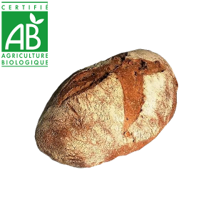 Pain bio au levain et aux noix fabriqué par La Mie Chamalou - Auvergne