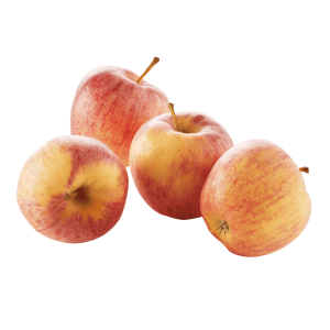 Pommes variété royal gala récoltées en Auvergne
