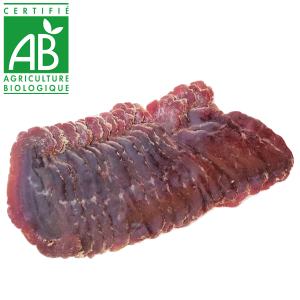 viande de bœuf Aubrac bio séchée Auvergne