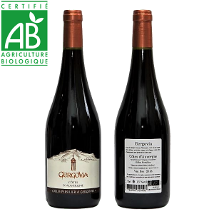 vin rouge bio Côtes d'Auvergne AOC - Gergovia - Gilles Persilier
